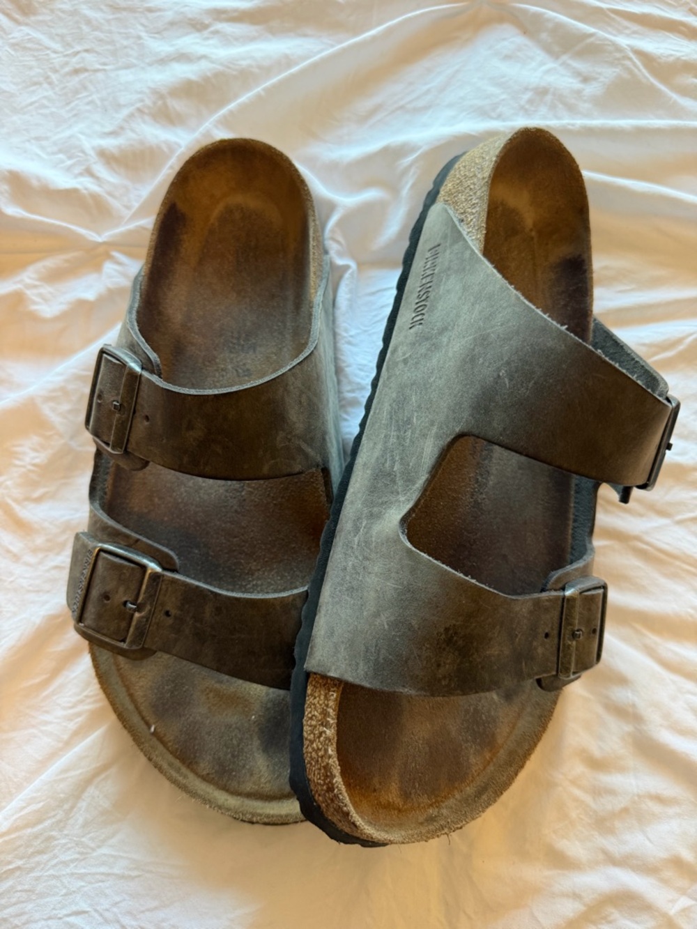 Birkenstock Arizona men’s sandal - tobacco brown - men’s 12-12.5 size EU 45